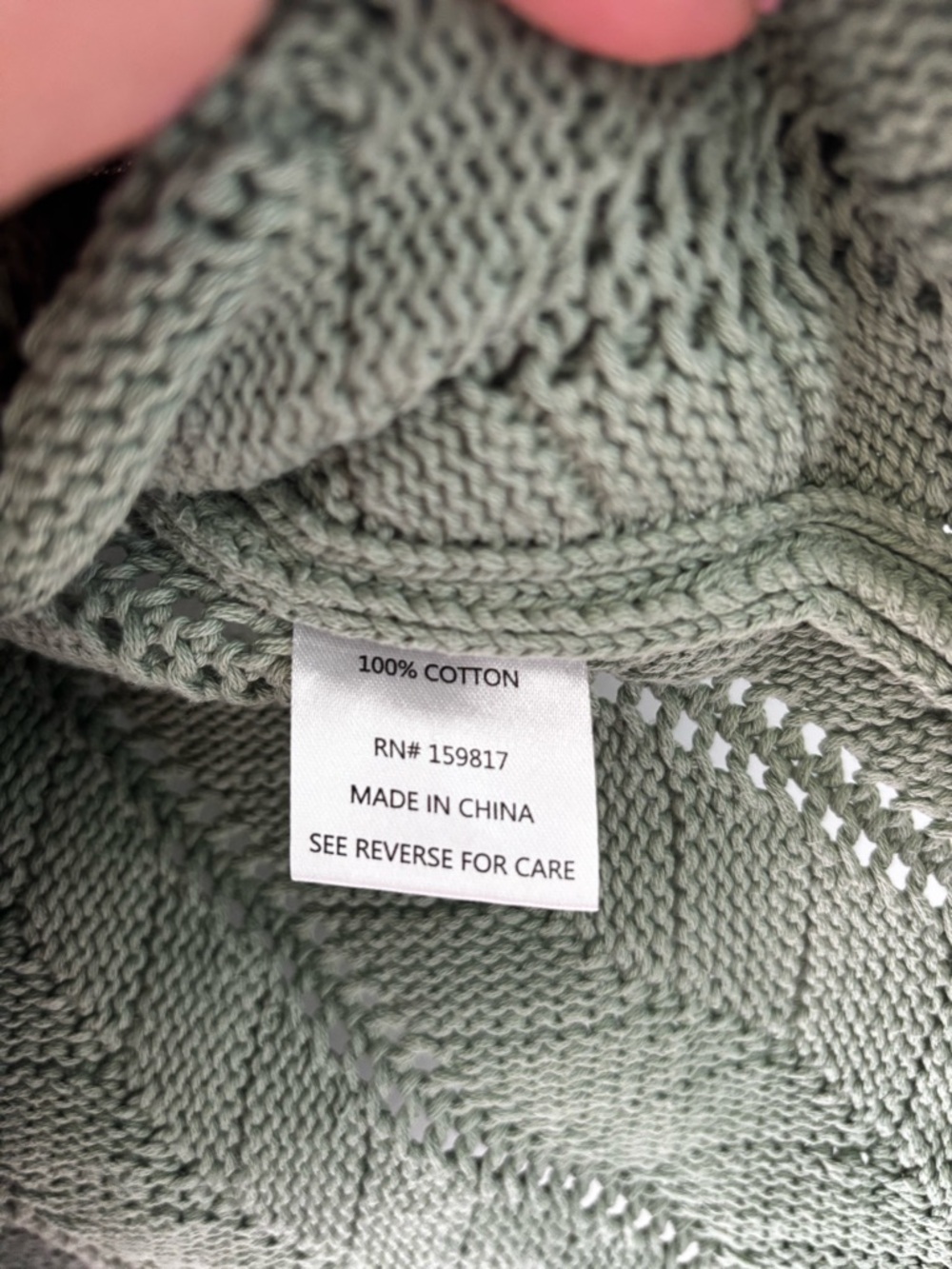 Altard State Sage Green Knit Tie Strap Top XS Cottagecore - Picture 5 of 7